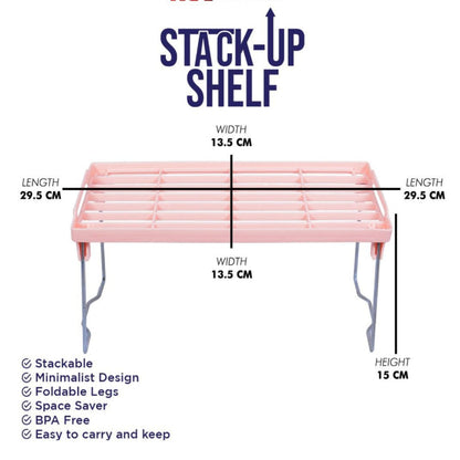 Stack Up Shelf Space Saver Racks