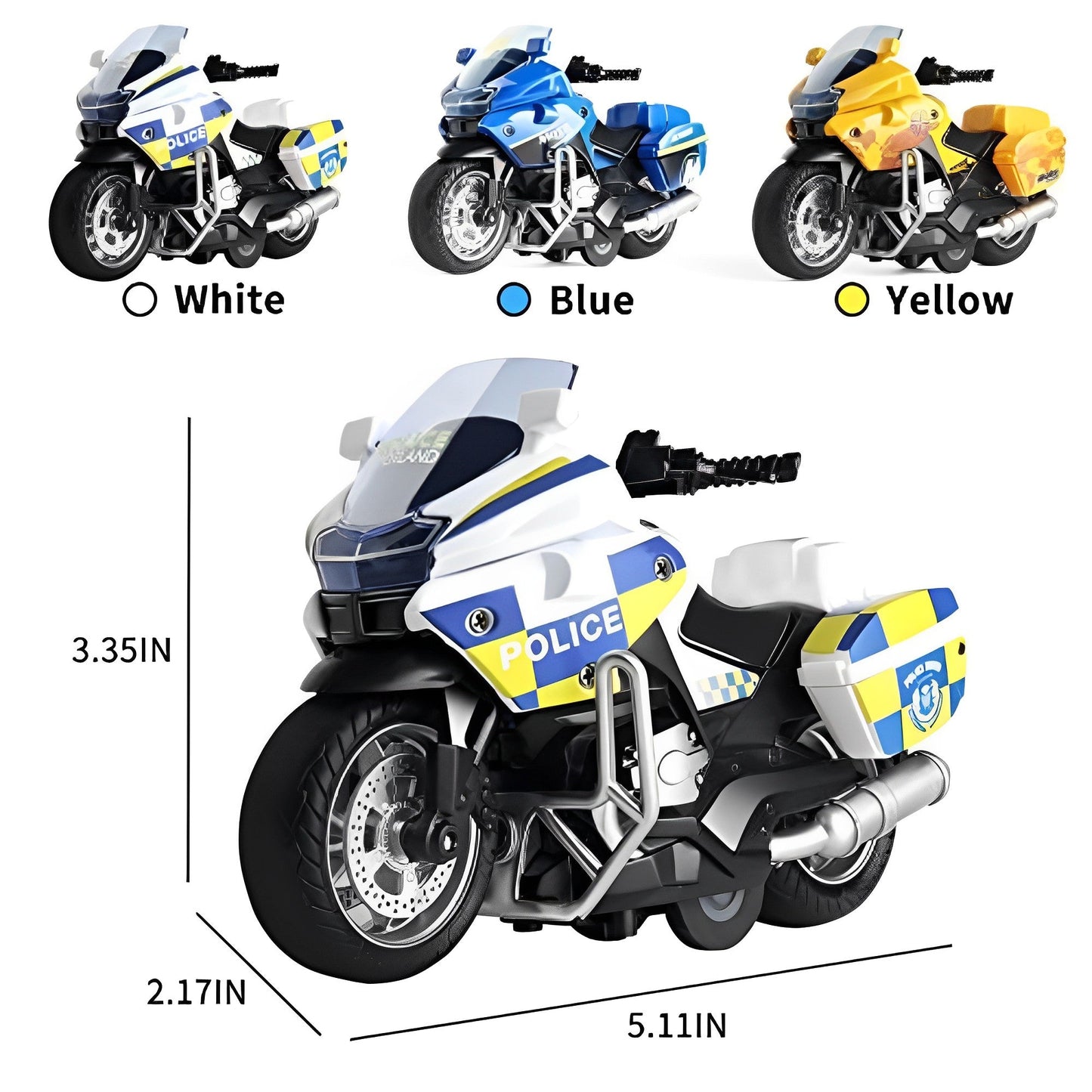 Friction Powered Motorbike