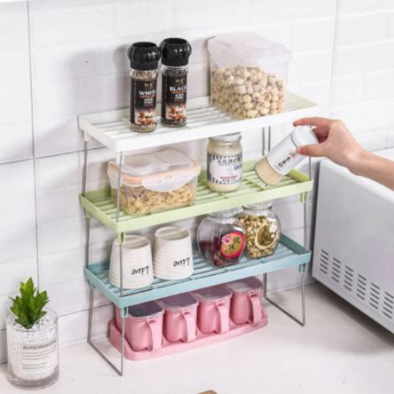 Stack Up Shelf Space Saver Racks